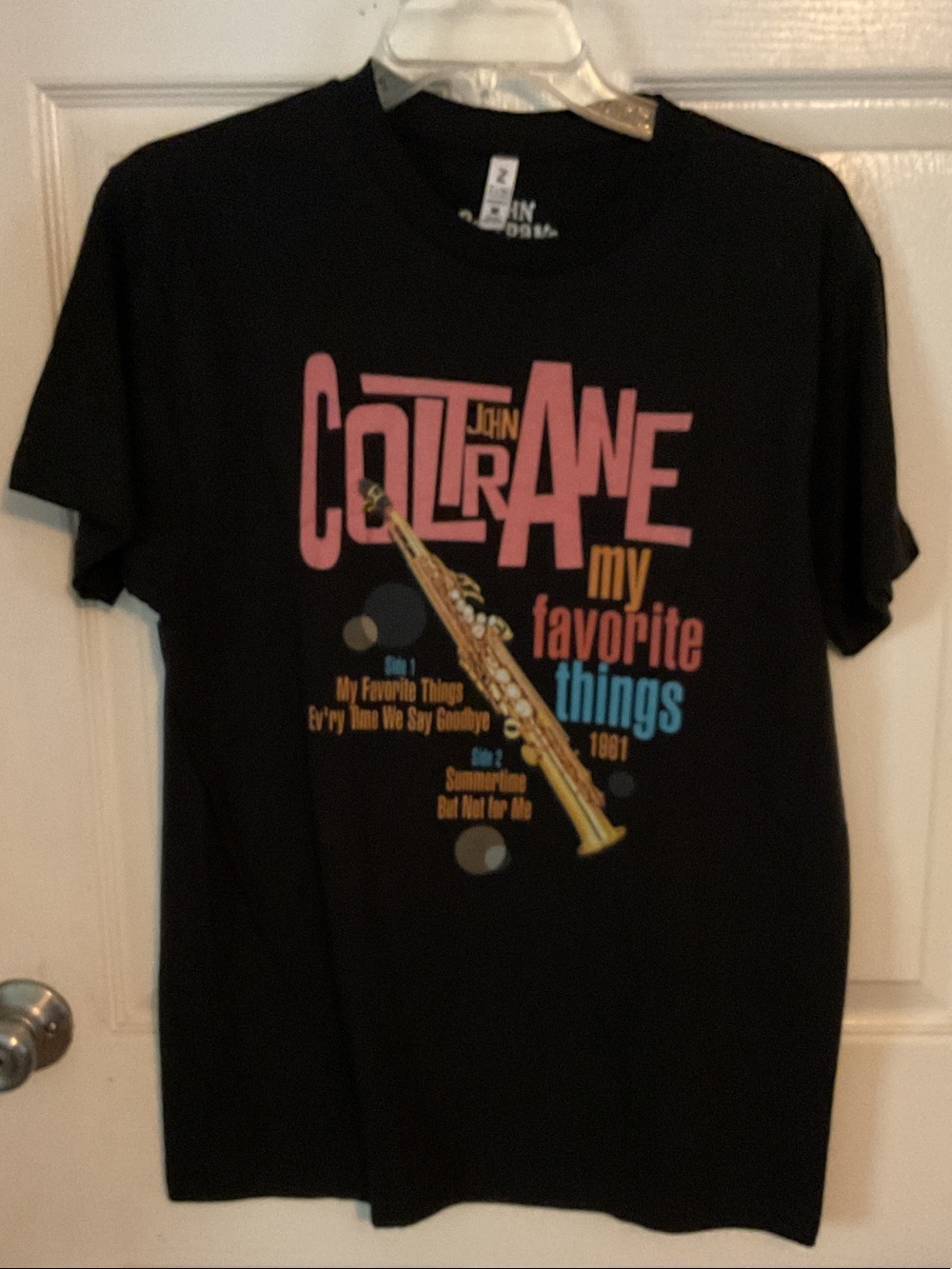 John Coltrane 'My Favorite Things' Graphic Band Tee - Black
